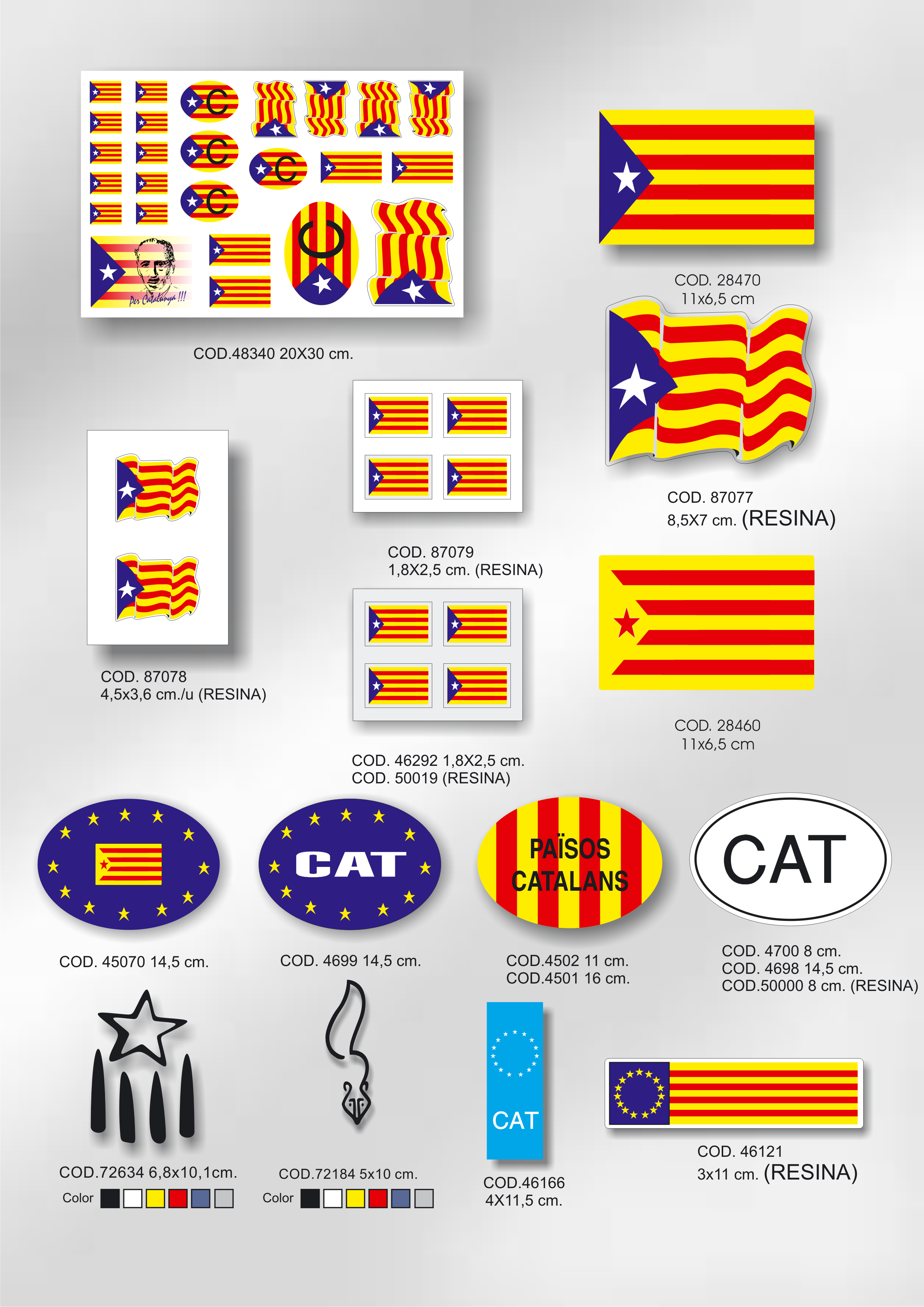bandera en serigrafia